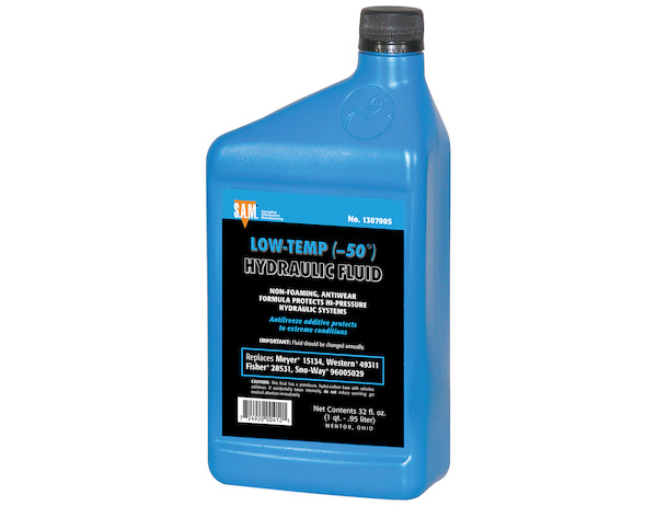 SAM Low-Temperature Blue Hydraulic Fluid